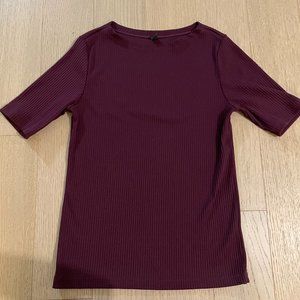 UNIQLO cotton knit T-shirt